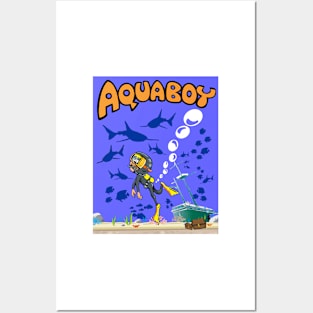 Aquaboy - Deep Blue Sea Adventure Posters and Art